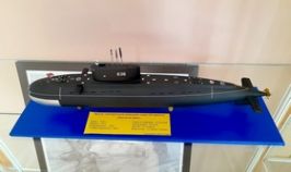 Открылась выставка моделей подводных лодок Российской Федерации